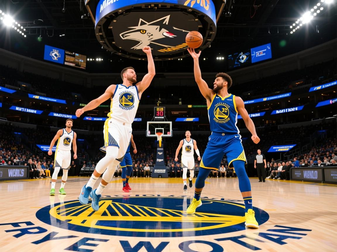 森林狼队大胜勇士队,稳扎榜首 第1张