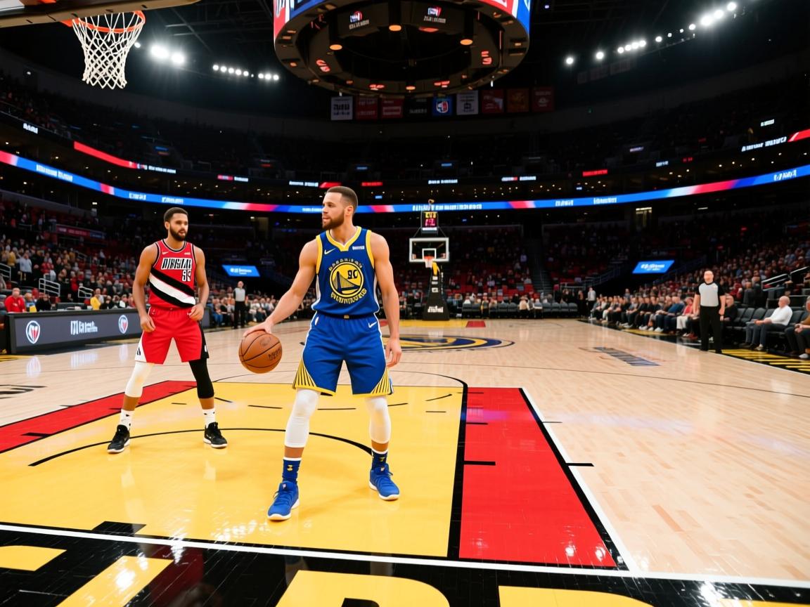 勇士主场惜败开拓者,库里表现出色 第2张